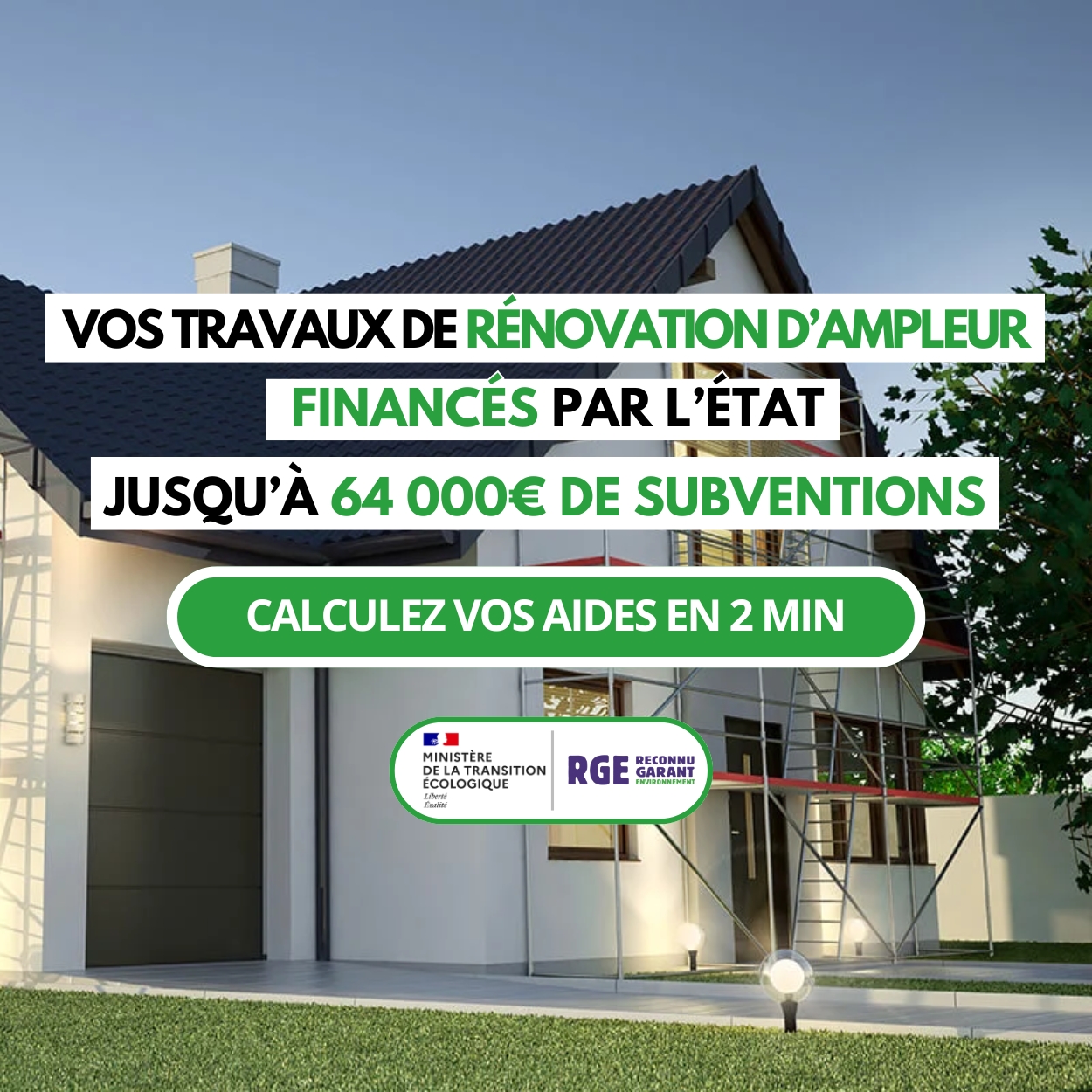 Ma Prime Rénov' Rénovation d'ampleur Vos travaux de rénovation d'ampleur